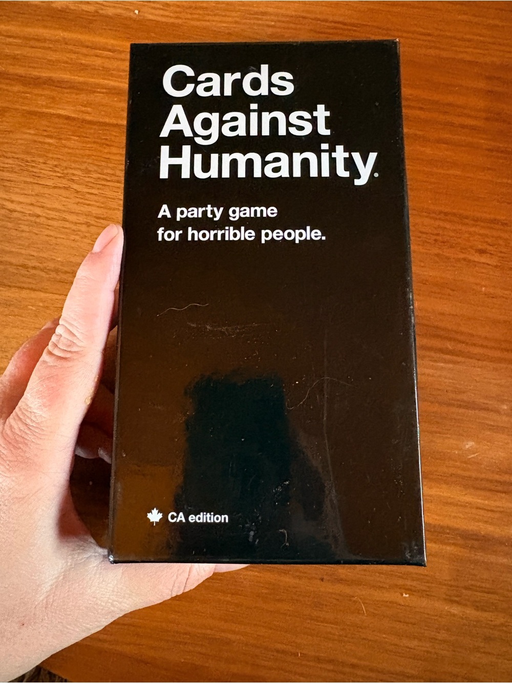 Cards against humanity Canada edition